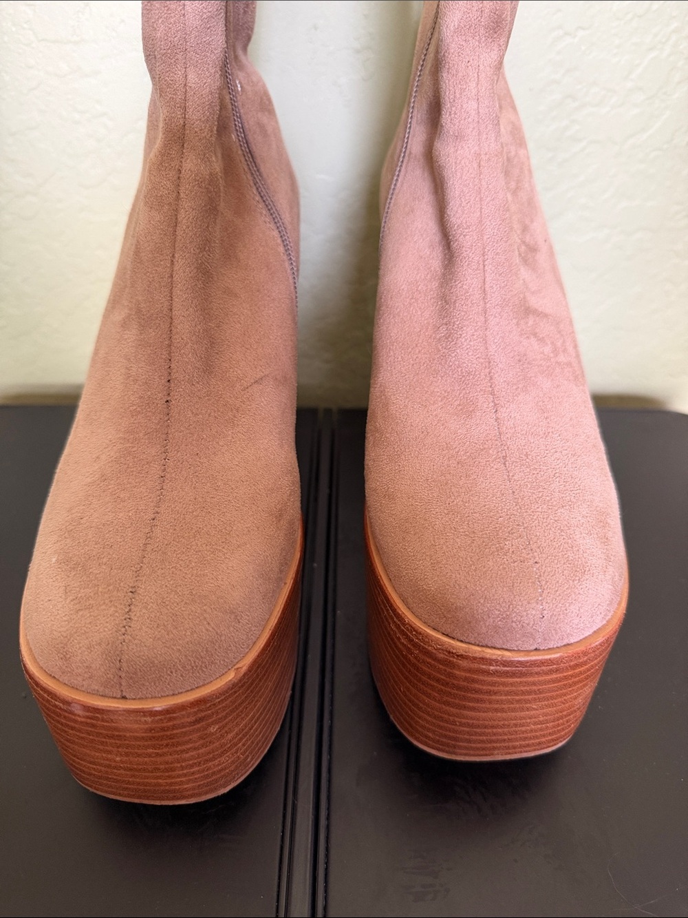 Jeffrey Campbell Platform Boots Size 7.5 - Picture 3 of 7